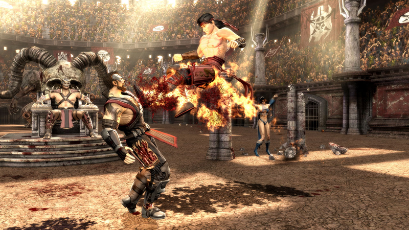 Illustration for article titled Climbing Mortal Kombat's New Challenge Tower Is A Bloody Good Time